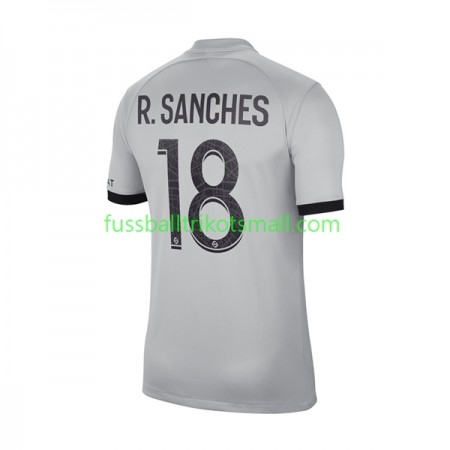Fußballtrikots Paris Saint-Germain R.Sanches 18 2022-2023 Kurzarm Auswärts-trikot kaufen